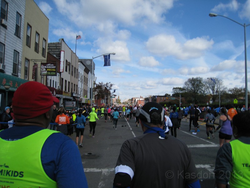 2014 NYRR Marathon 0254.jpg - The 2014 New York Marathon on November 2nd. A cold and blustery day.